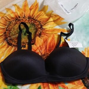 DOTVOL, WOMEN'S PUSH UP WIRELESS BRA 32D